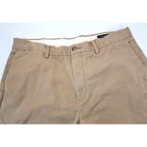 Polo Ralph Lauren Khaki Pants Men 34x30 Stretch Classic Fit Tan Preppy Classic